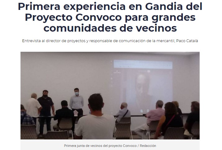 Primera Junta de Vecinos mixta, presencial y telemática